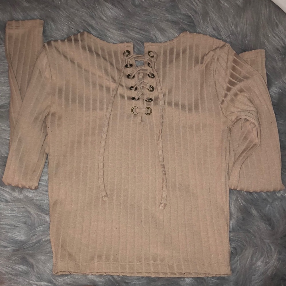 Long Sleeve Crop Top
